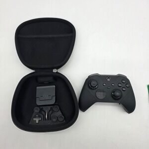 Xbox Elite Series 2 Wireless Controller Black with Case and Accessories